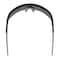 Ergodyne AEGIR-AFAS, Safety Glasses, Anti-Fog & Anti-Scratch, Smoke Lens, Matte Black Frame Frame AEGIR-AFAS - alternate 3